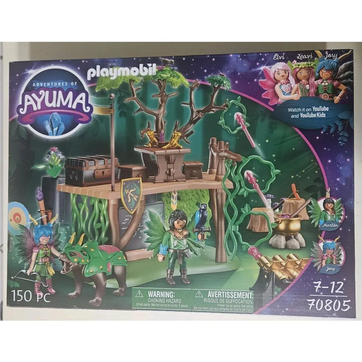 Playmobil Ayuma Training Camp 70805 150pc Fairy Fantasy Playset Age 7-12 NEW2021