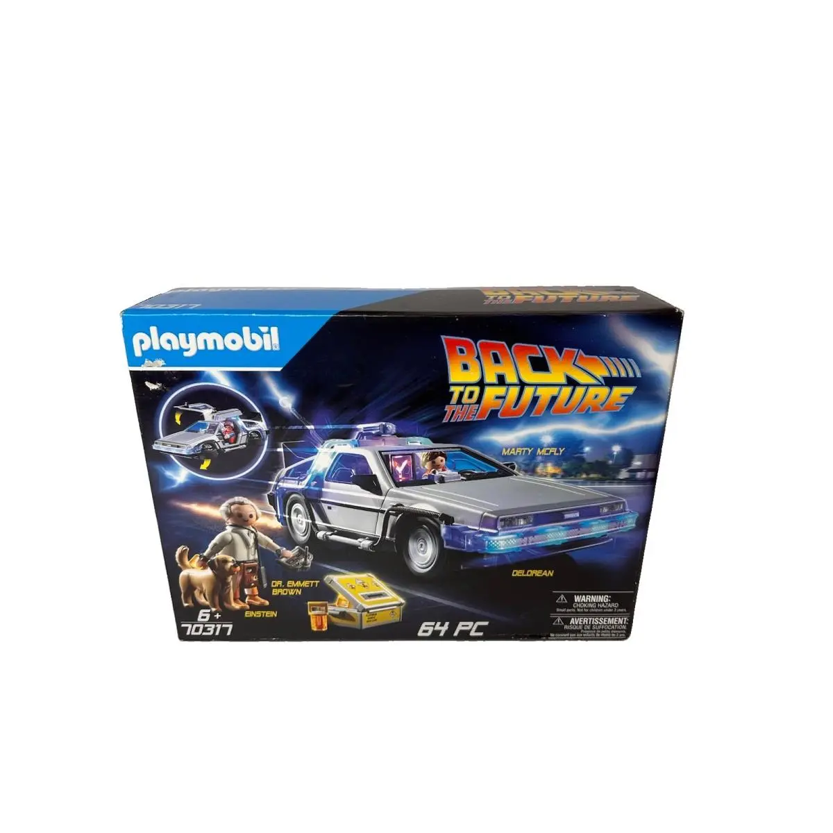 Playmobil Back To The Future Delorean 64 Piece Set 70317 2020
