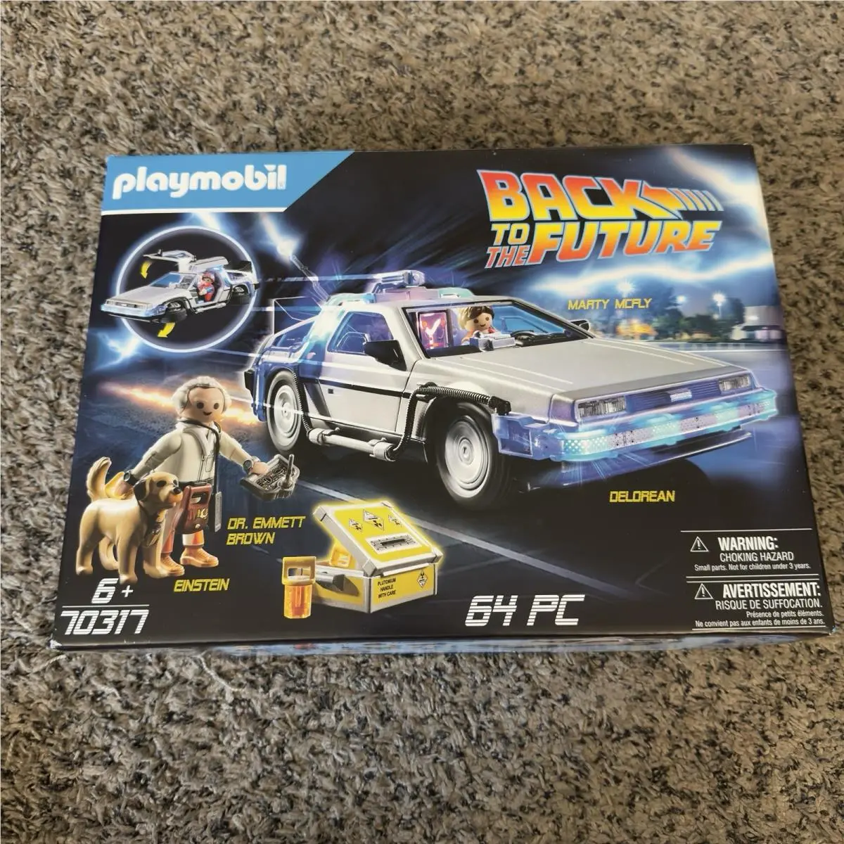 Playmobil Back to The Future Delorean 70317 Time Machine