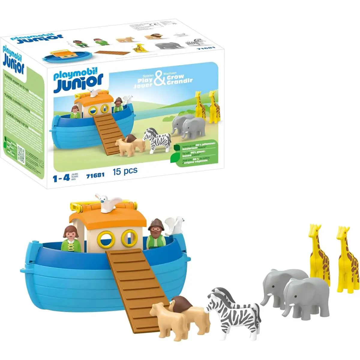 Playmobil Junior 71681 My Take Along Noah`s Ark