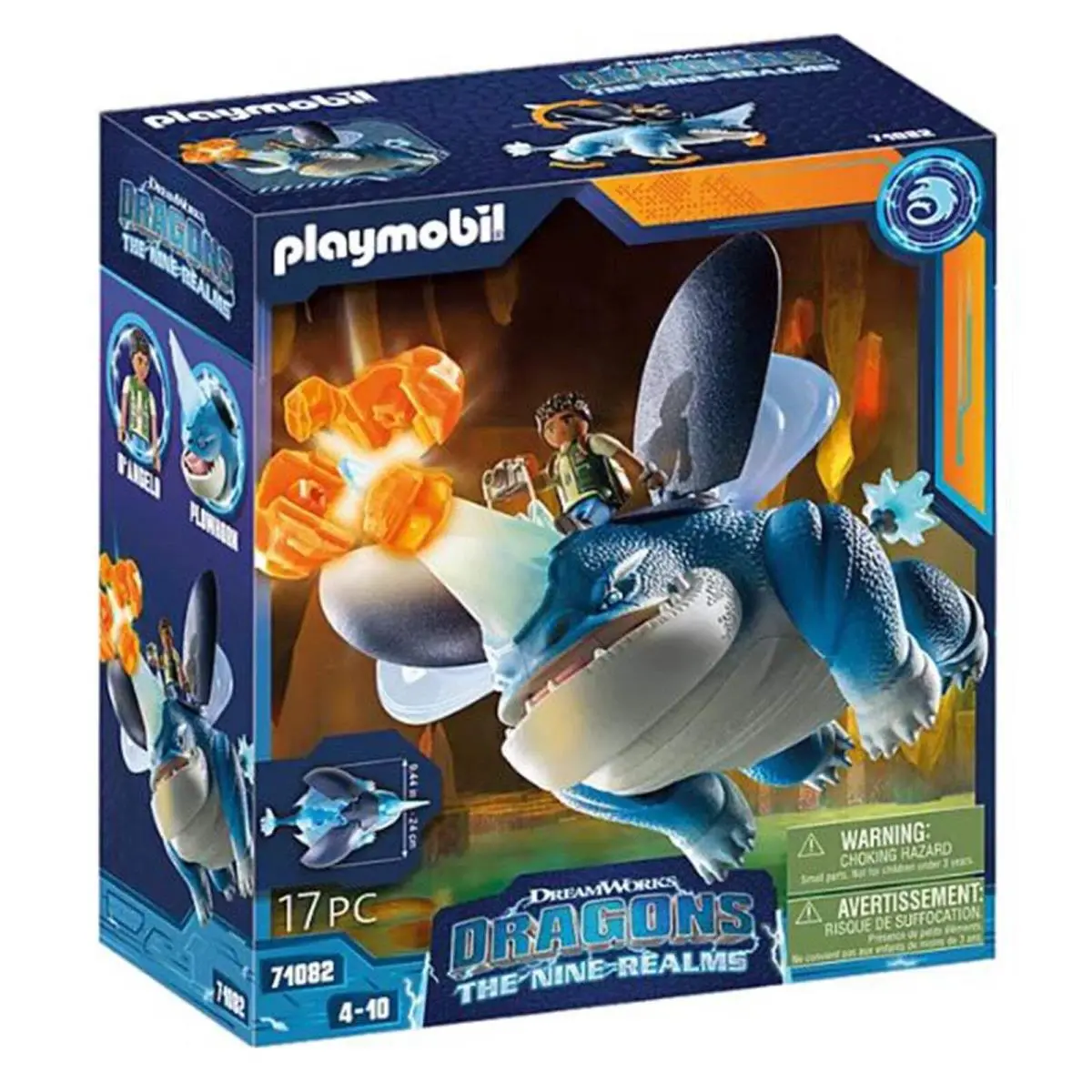 Playmobil Dragons The Nine Realms Plowhorn Building Set 71082 Toys
