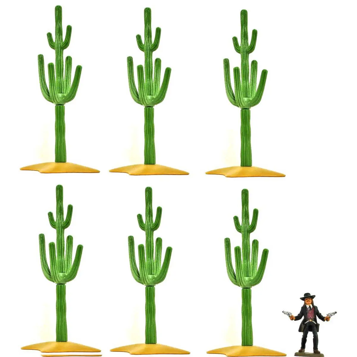 Set of 6 - Playmobil 4130 Large Cactus - Mint Store Stock - Last Set