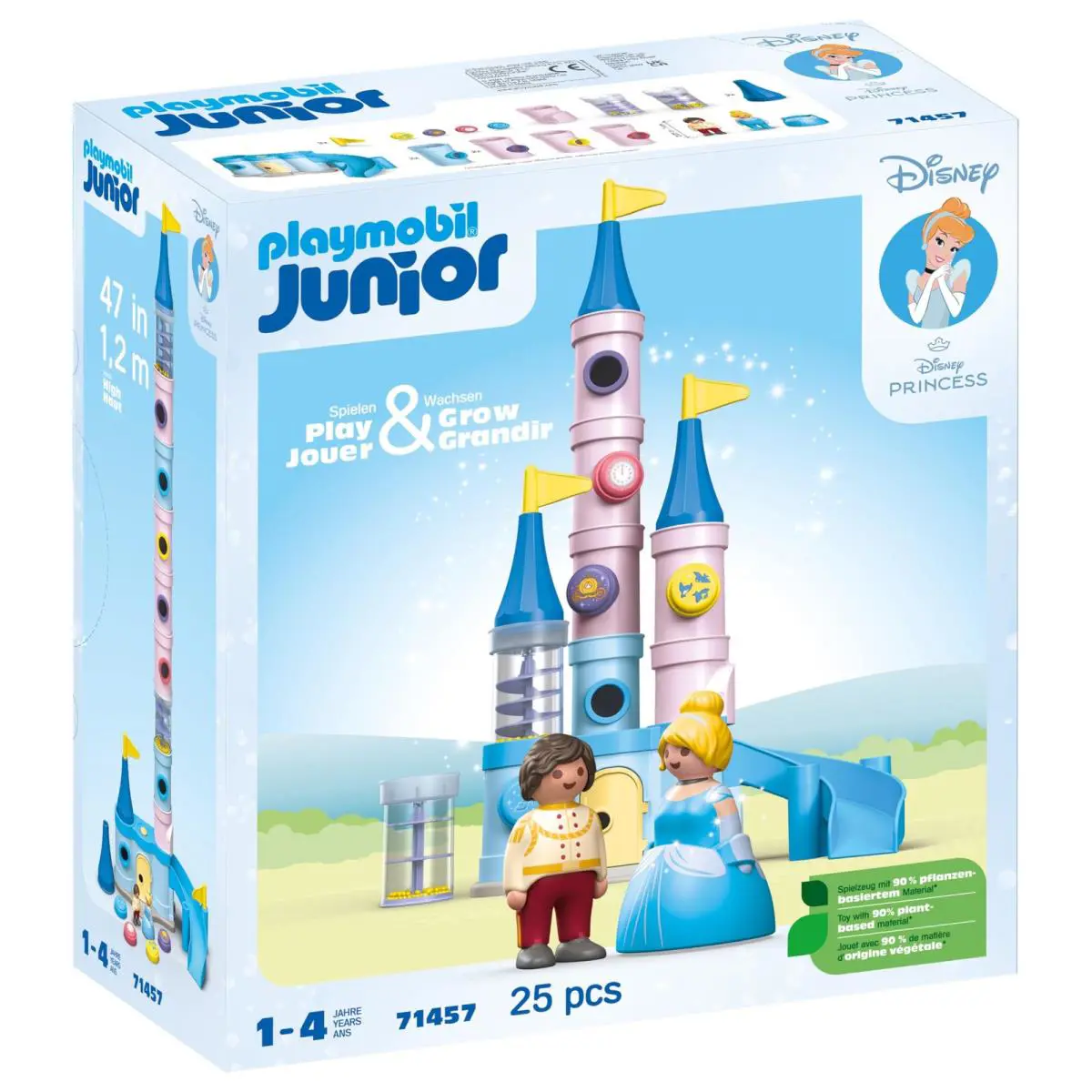 Playmobil Junior Princess Castle Building Set For Toddlers Ages 1 To 4