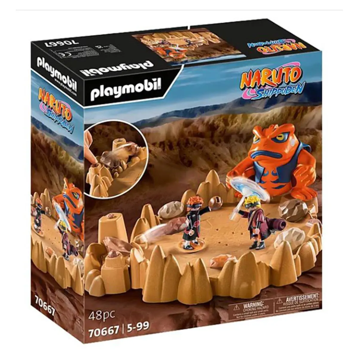 Playmobil Naruto Shippuden Naruto Vs Pain Building Set 70667 IN Stock