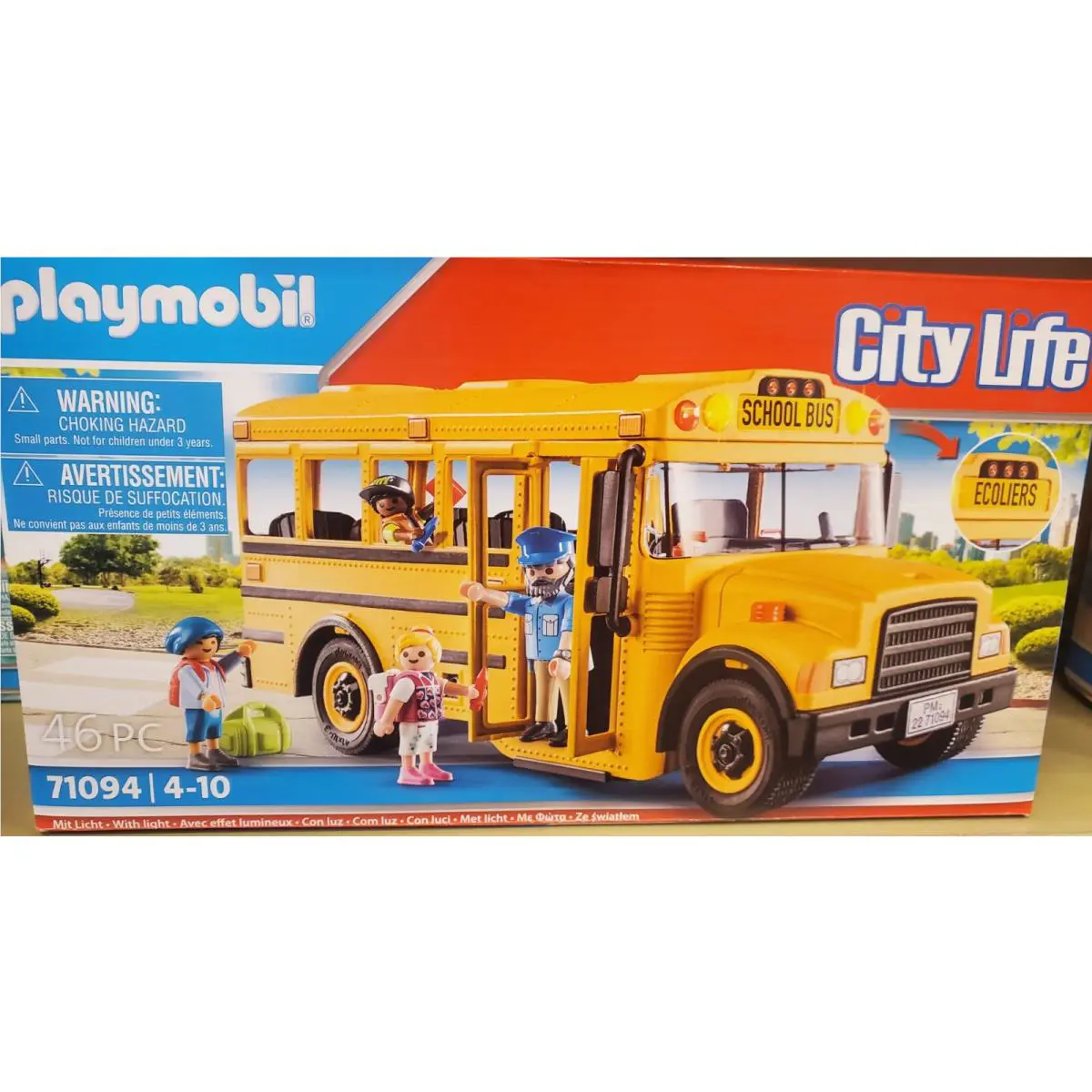 City Life School Bus 71094 46 Pieces