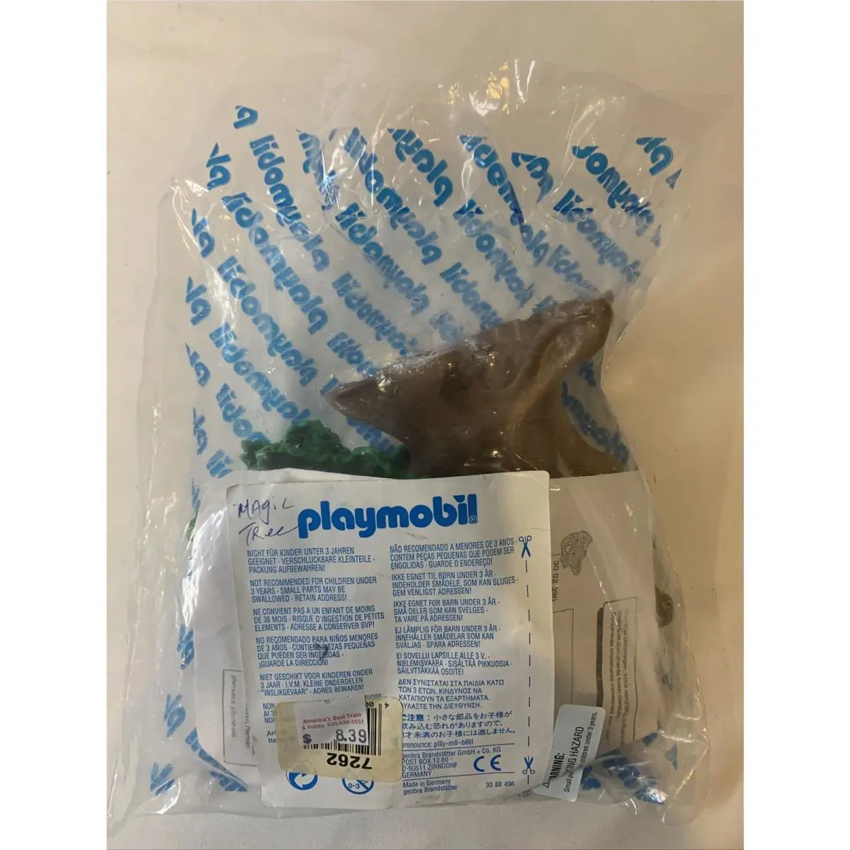 Playmobil 7262 Magic Tree Vintage 1996 in Bag Rare