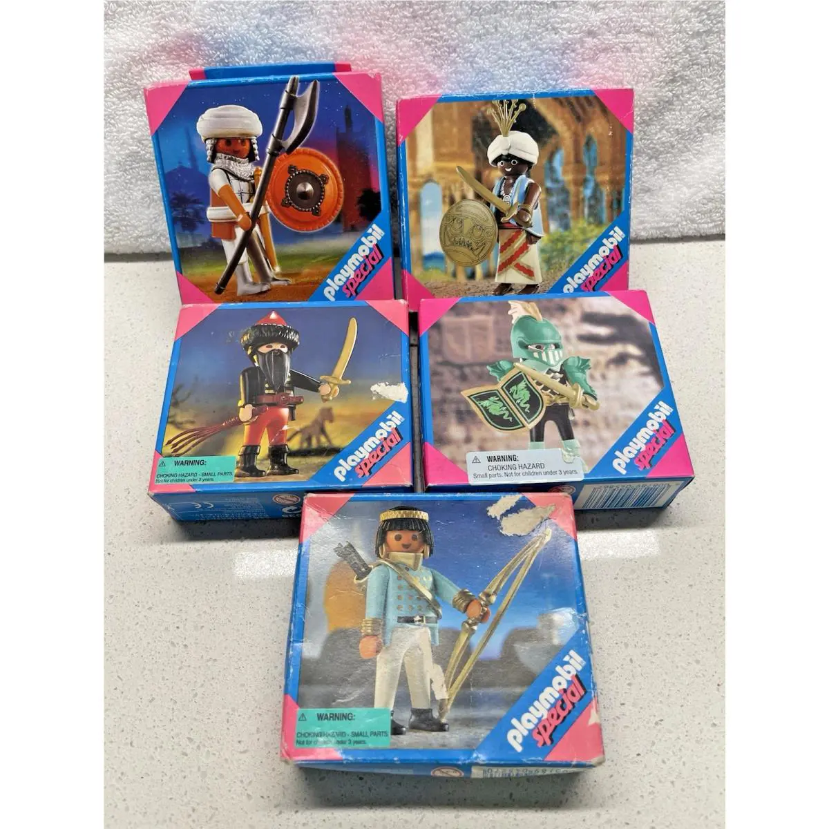 Playmobil Special 5 Vintage Sets Warrior Knights 4527 4586 4535 4595 4691