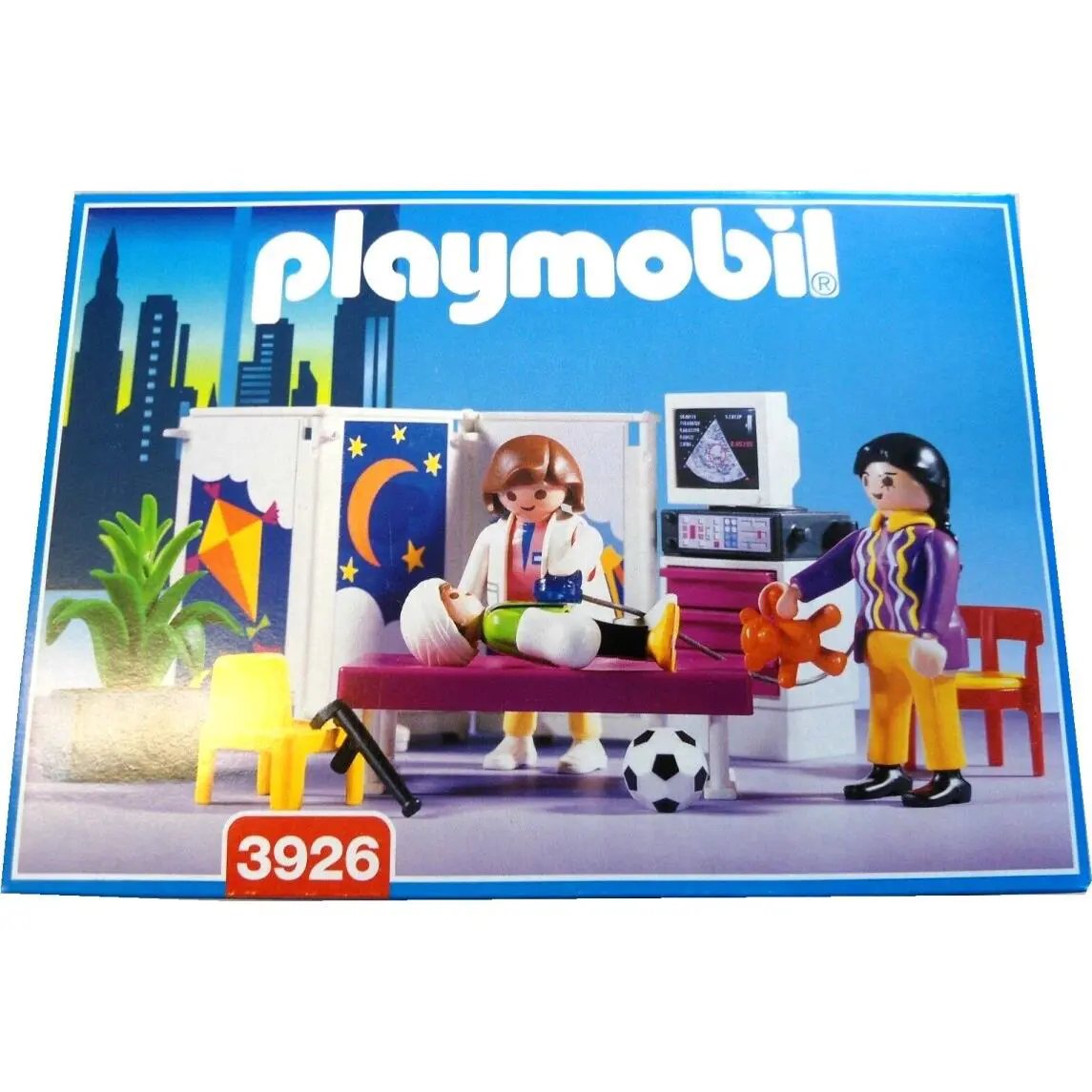 Playmobil 3926 Pediatrician Doctor`s Office Clinic ER Hospital Rare