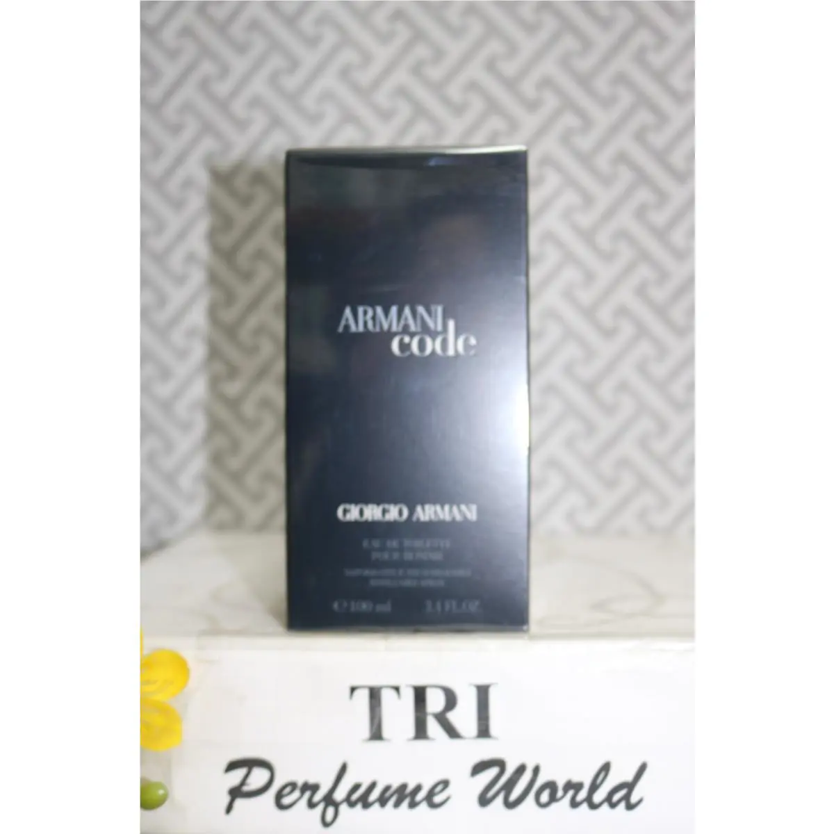 Armani Code Giorgio Armani Eau de Toilette Pour Homme Refillable Spray 3.4 oz