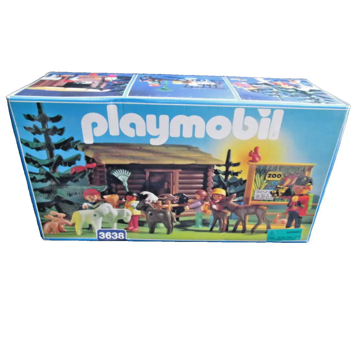 Vintage 1993 Playmobil 3638 Children`s Petting Zoo Animals Rare