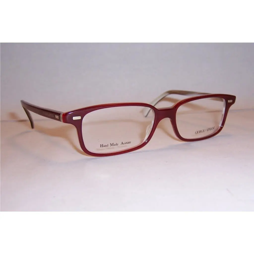 Giorgio Armani Eyeglasses GA 787 Izr Red Horn 52mm RX