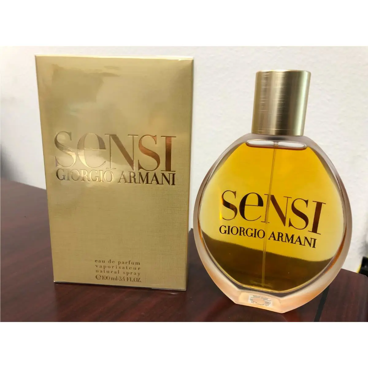 Sensi by Giorgio Armani 3.4 FL oz / 100 ML Eau De Parfum Spray Box