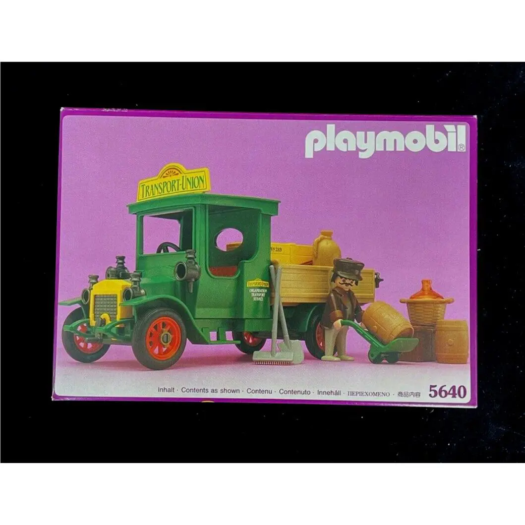 Playmobil 5640 - Victorian Mansion Antique Truck - Vintage Mib 1989