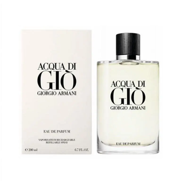 Aqua Acqua Di Gio Eau de Toilette Edt  6.7 oz For Men by Giorgio Armani