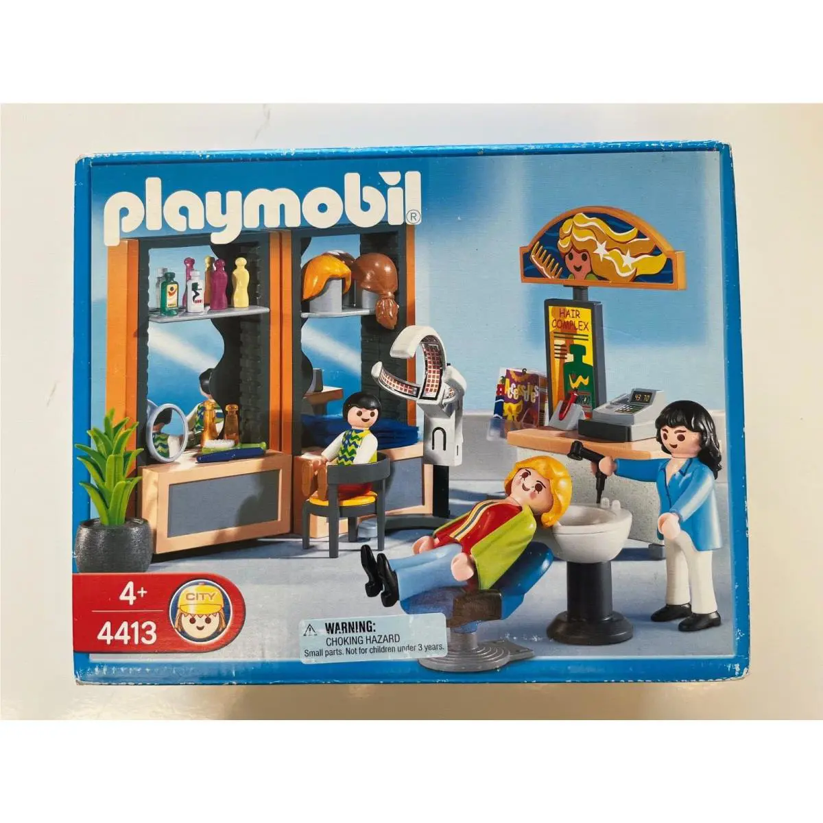 Playmobil 4413 Playset Hair Beauty Salon City Life Oop