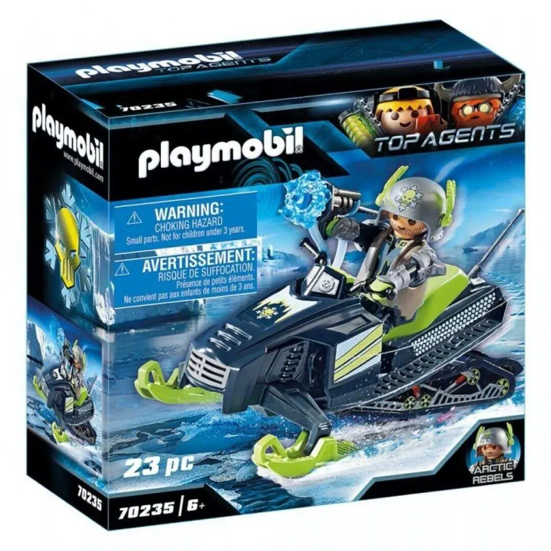 Playmobil 70235 Top Agents: Arctic Rebel Ice Scooter