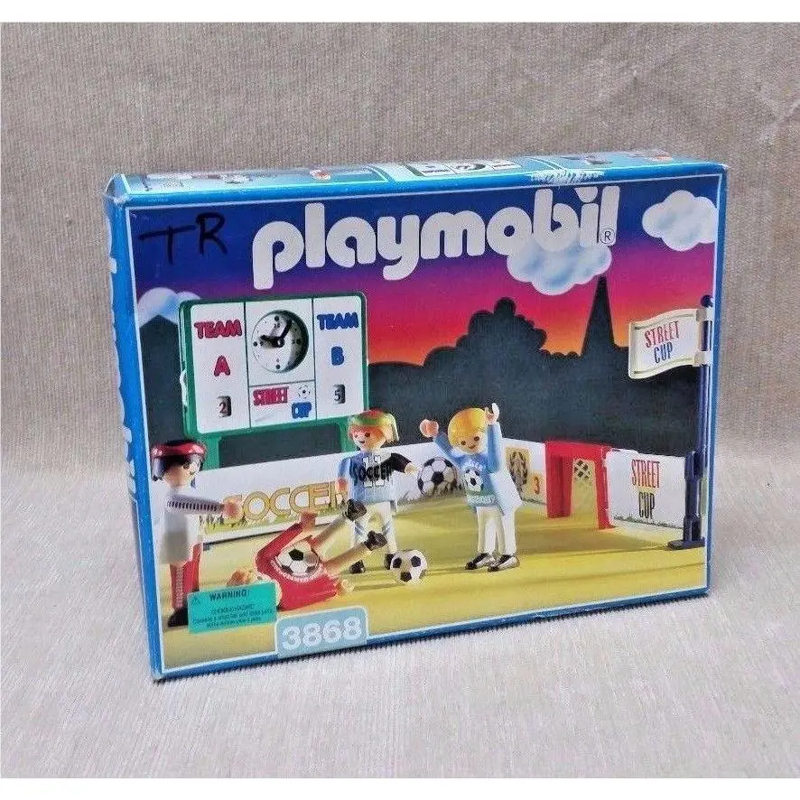 Playmobil 3868 Street Cup Arena Soccer Vintage 1996