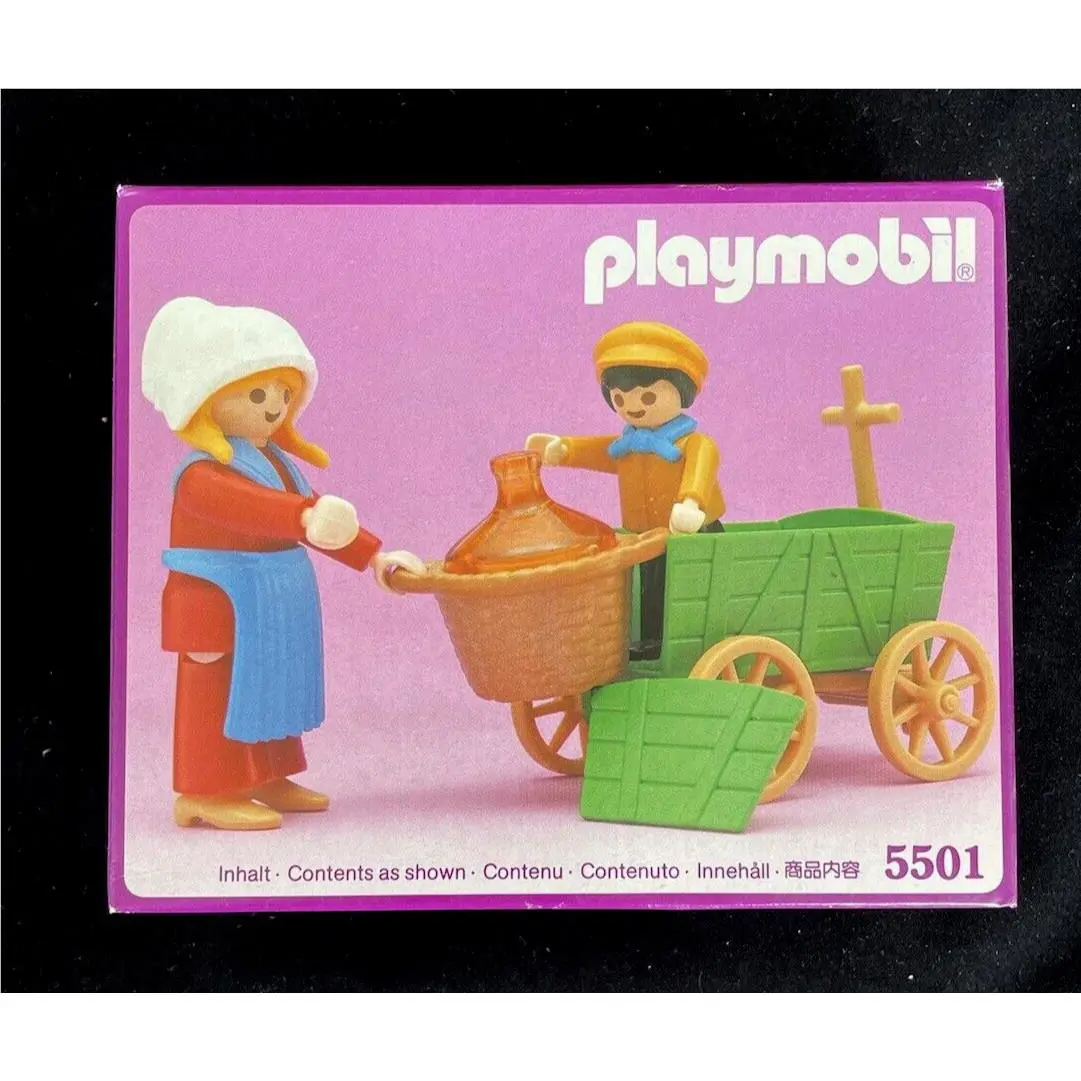 Playmobil 5501 - Victorian Farmer`s Wife - Vintage Mib 1995
