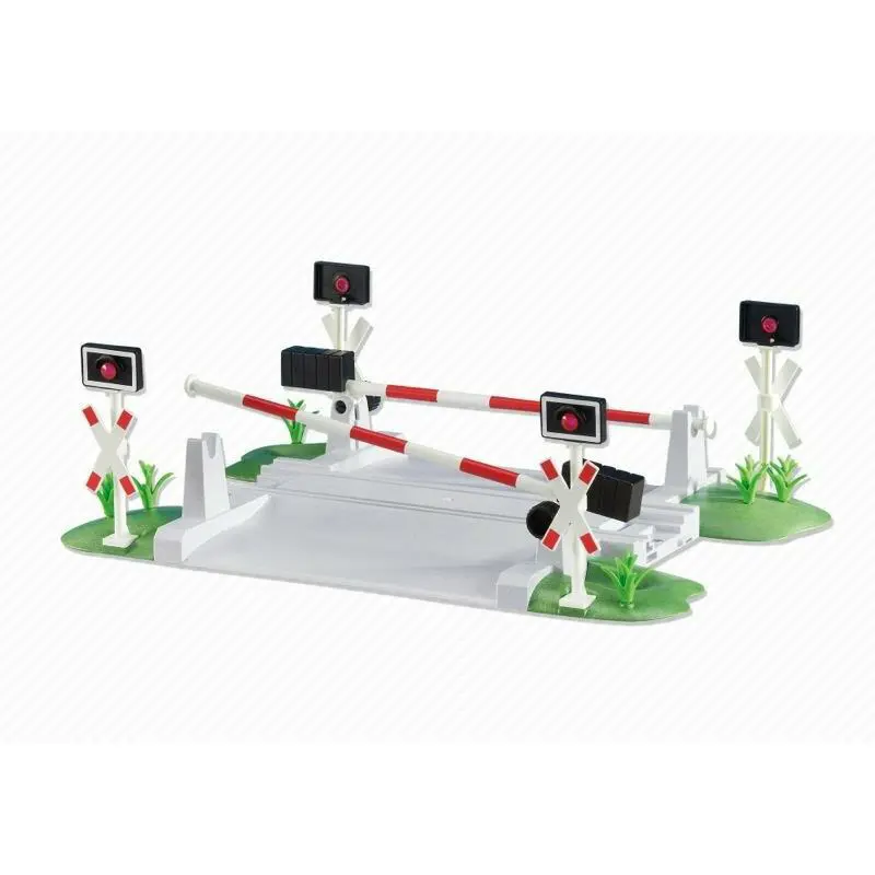 Playmobil 6341 Add-on Railroad Crossing Train Level Road Gate 4306 4364 4383