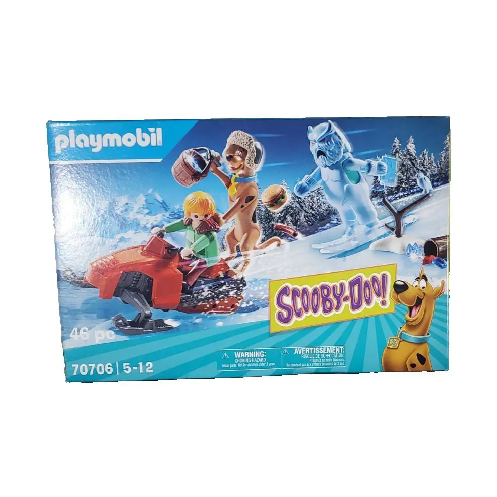 Playmobil 70706 Scooby-doo Snow Ghost Adventures 46 Pcs