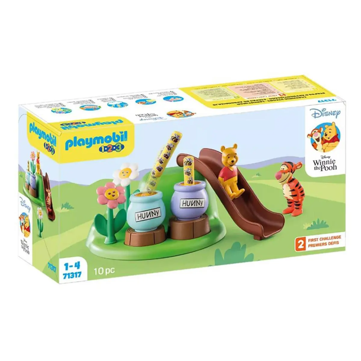 Playmobil 123 Disney Winnie The Pooh Winnie`s and Tigger`s Bee Garden Building
