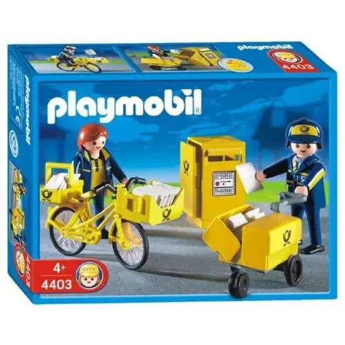 Playmobil 4403 Mail Carriers Postman Postwoman Mailman Mailwoman Figures