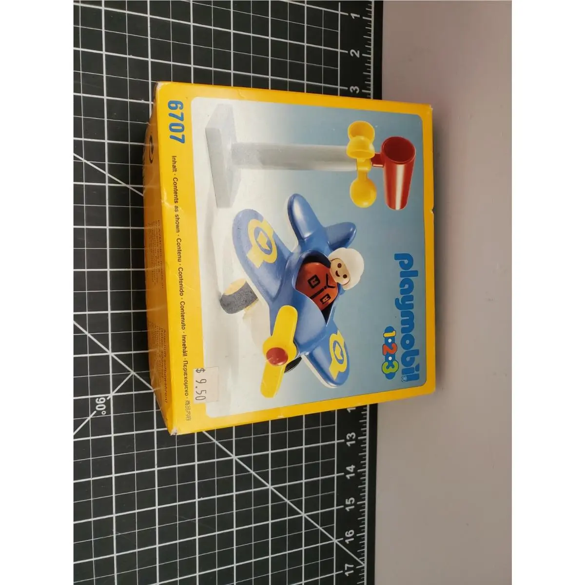 Playmobil 123 Plane with White Pilot Pre-school 6707