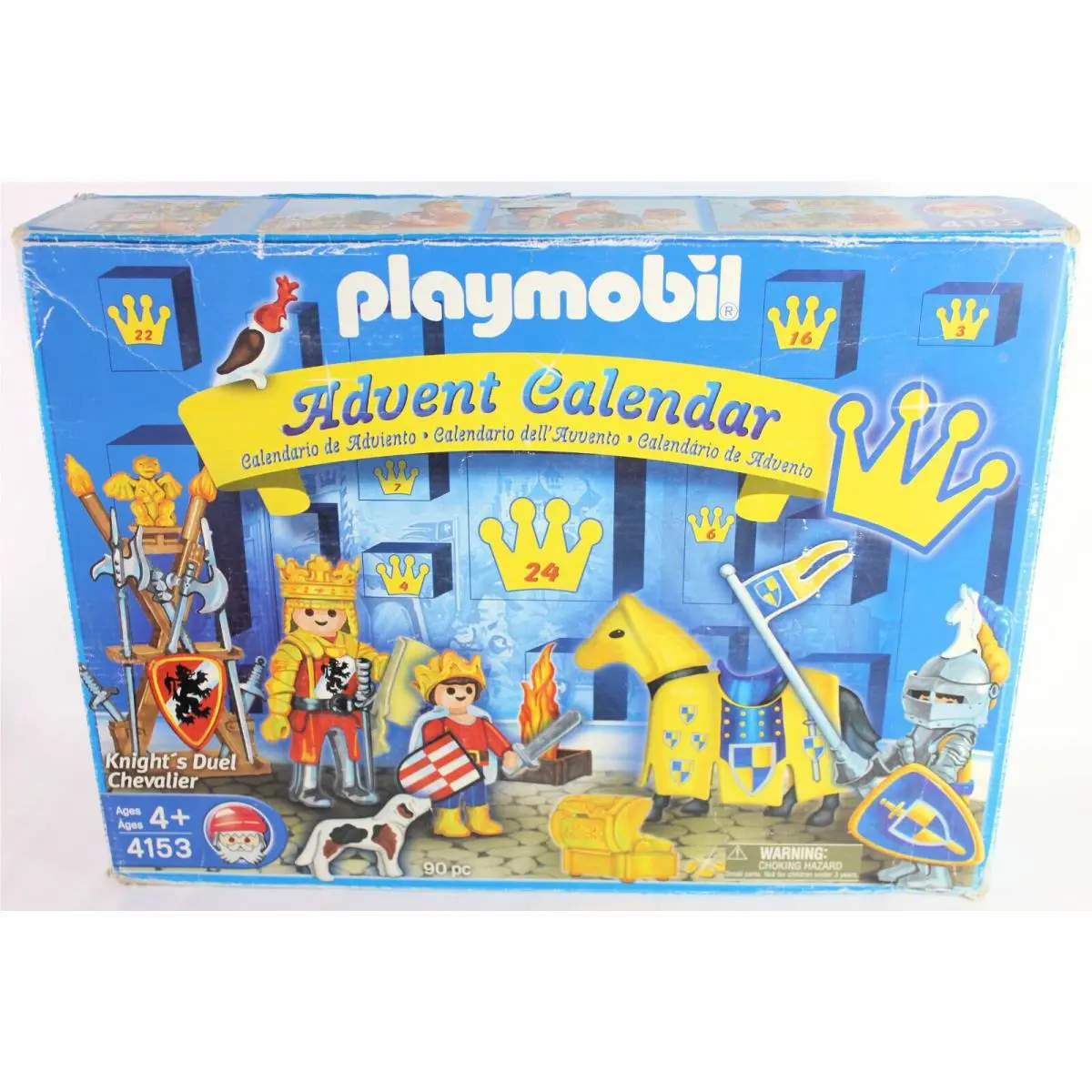 Playmobil 4153 Advent Calendar Knight`s Duel 90pc Complete Re-sealed