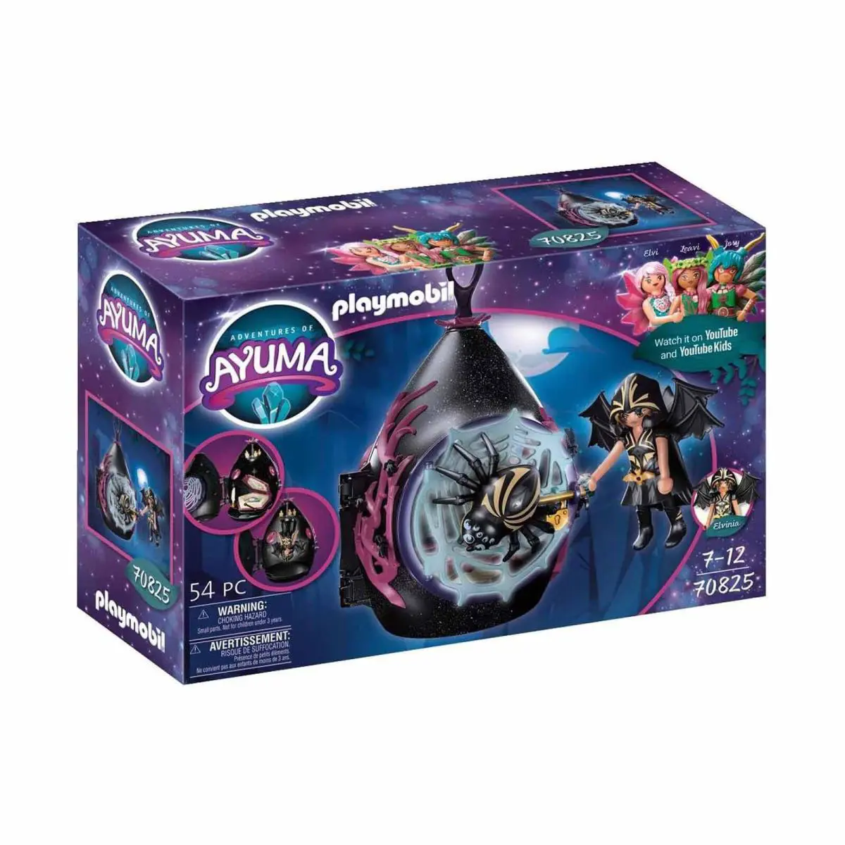 Playmobil Ayuma Bat Fairy House Building Set 70825 IN Stock