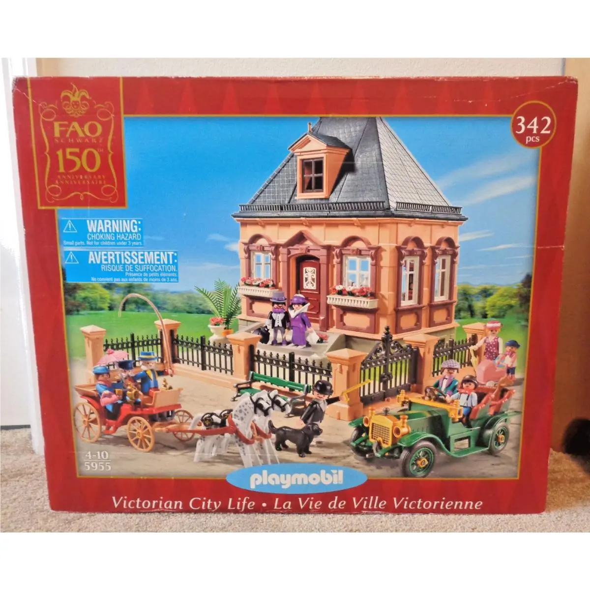 Playmobil Fao Schwarz 150th Anniversary Victorian House City Life Set 5955