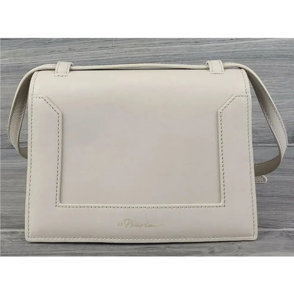 3.1  Shoulder Bag Leather Soleil Mini Handbag Feather Grey by Phillip Lim