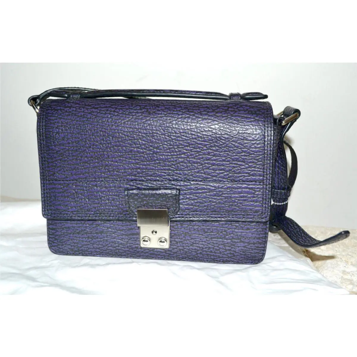 3.1  Mini Pashli Leather Satchel Crossbody African Violet by Phillip Lim