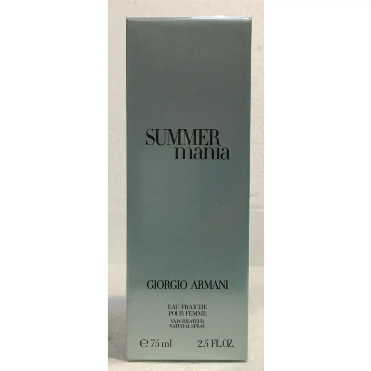 Summer Mania Eau Fraiche Pour Femme Giorgio Armani 75ml
