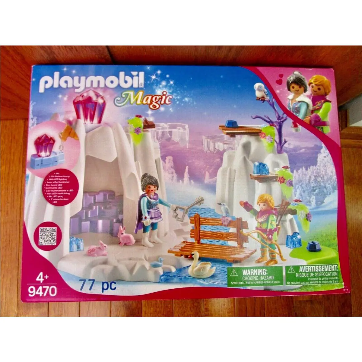 Playmobil 9470 Magic Crystal Diamond Hideout 77 Pieces U4 U2