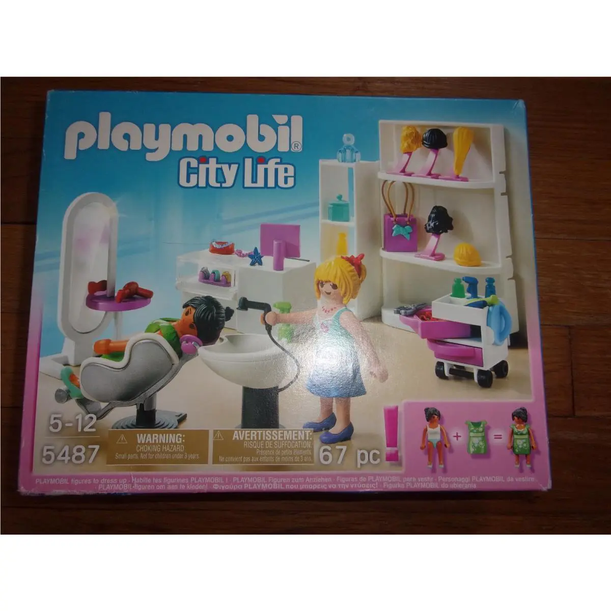 Playmobil City Life Set 5487 67 pc Beauty Salon