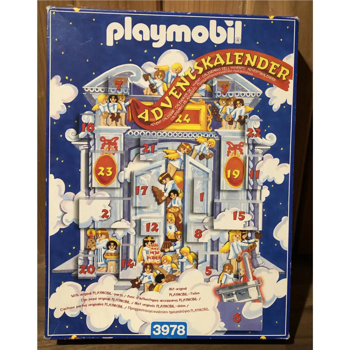 Vintage Playmobil Advent Calendar 1999 3978 Christmas Set Toys Complete
