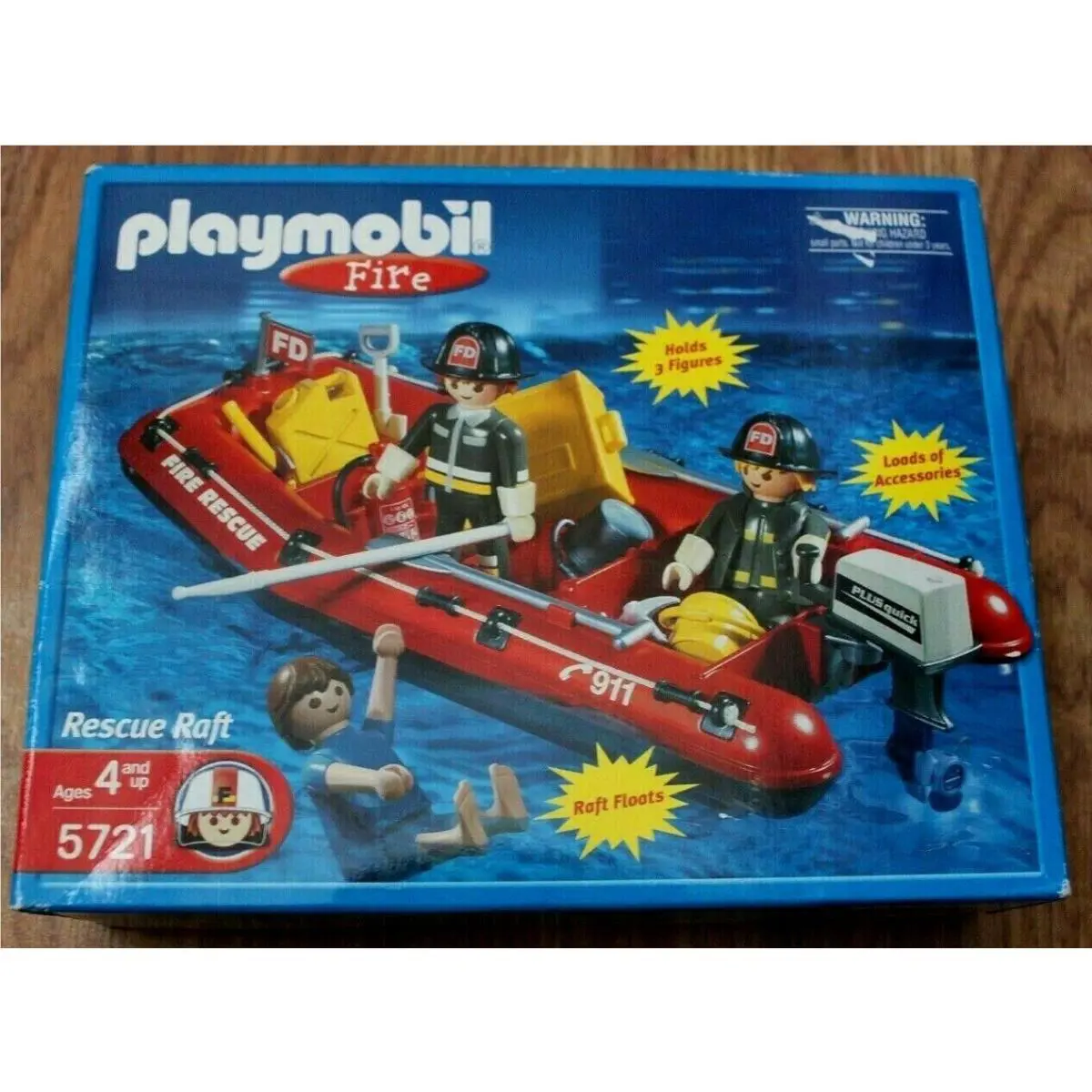 Playmobil 5721 Rescue Raft with Loads of Accessories