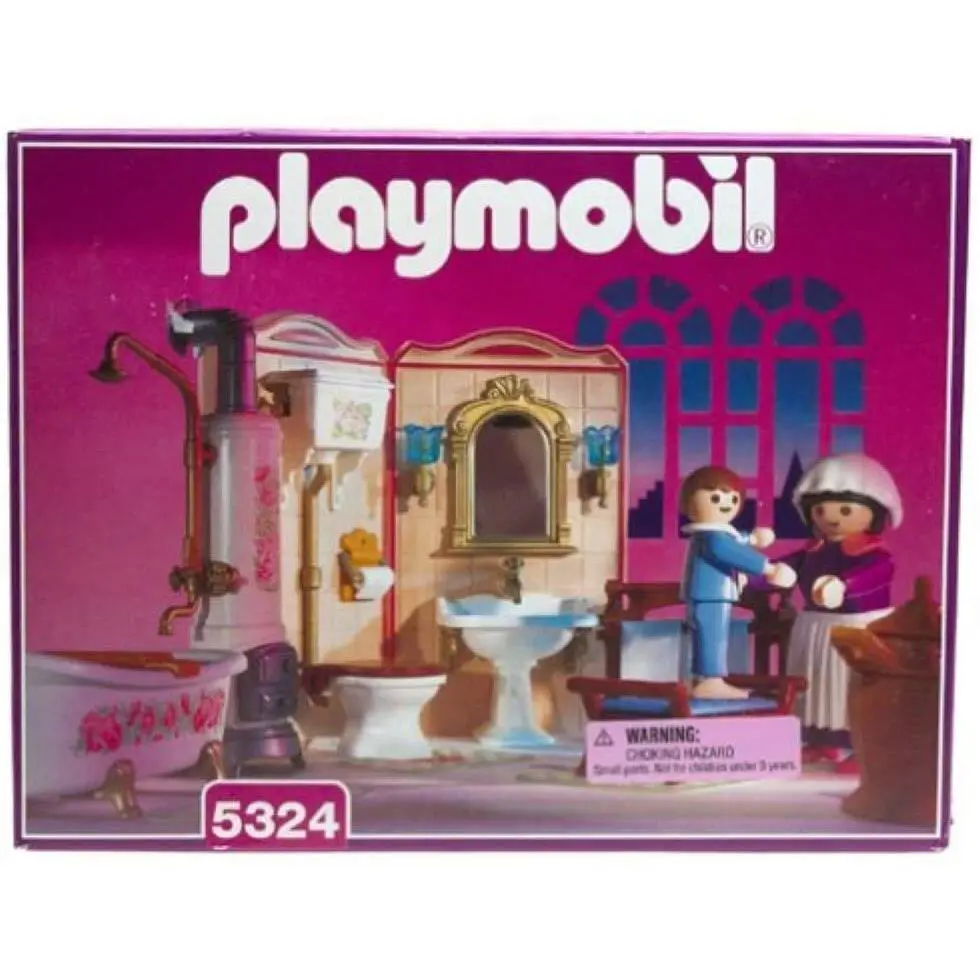 Playmobil 5324 Bathroom Victorian Grand Mansion Bathroom Lavatory