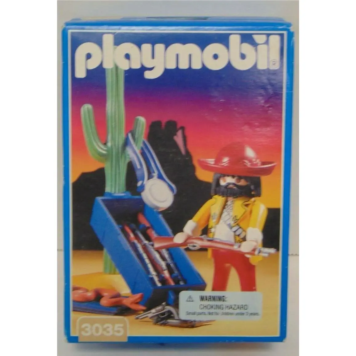 Playmobil 3035 Western Arms Smuggler w Rifles Pistols Vhtf Bandito