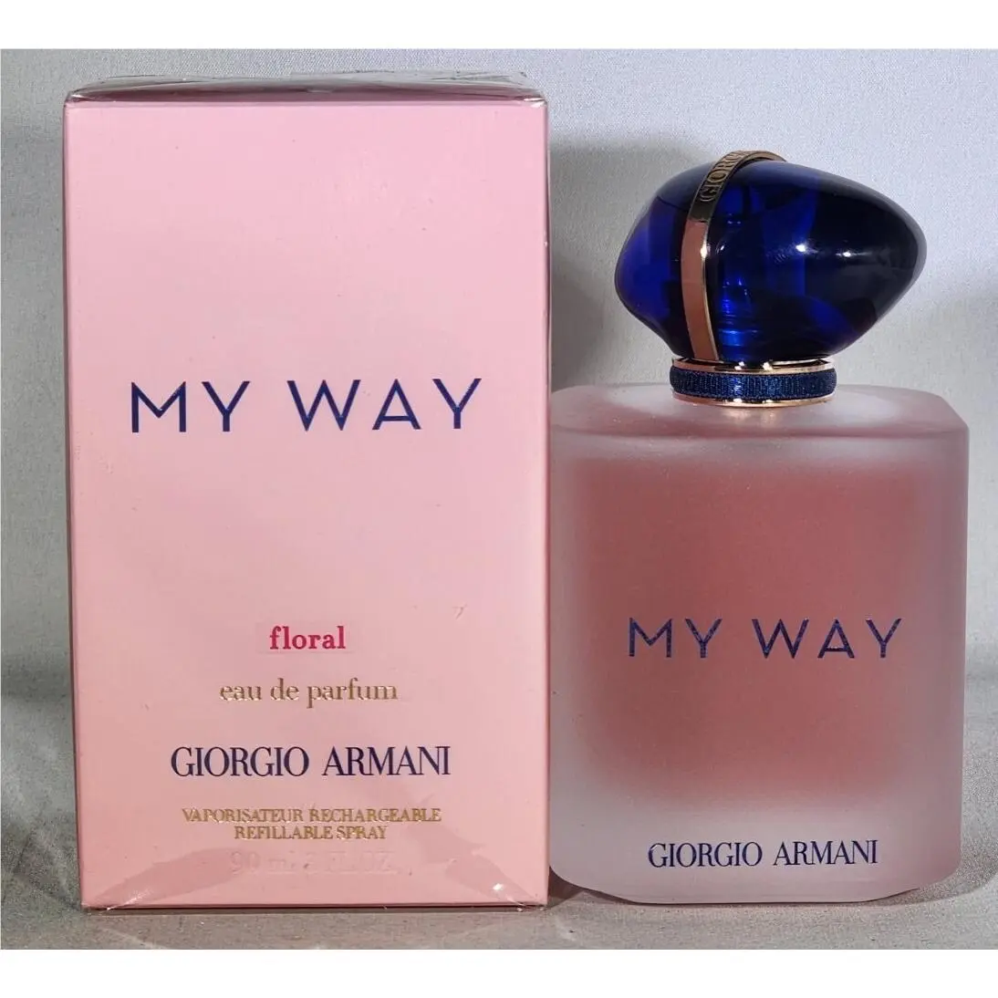 My Way Floral by Giorgio Armani 90ml 3.Oz Eau de Paefum Spray Rechargeable