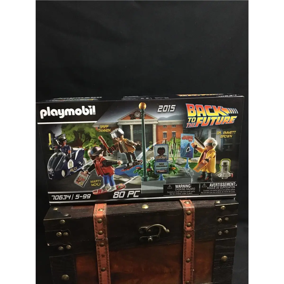 Playmobil 70634 Back to The Future II 2015 Marty Hoverboard Chase