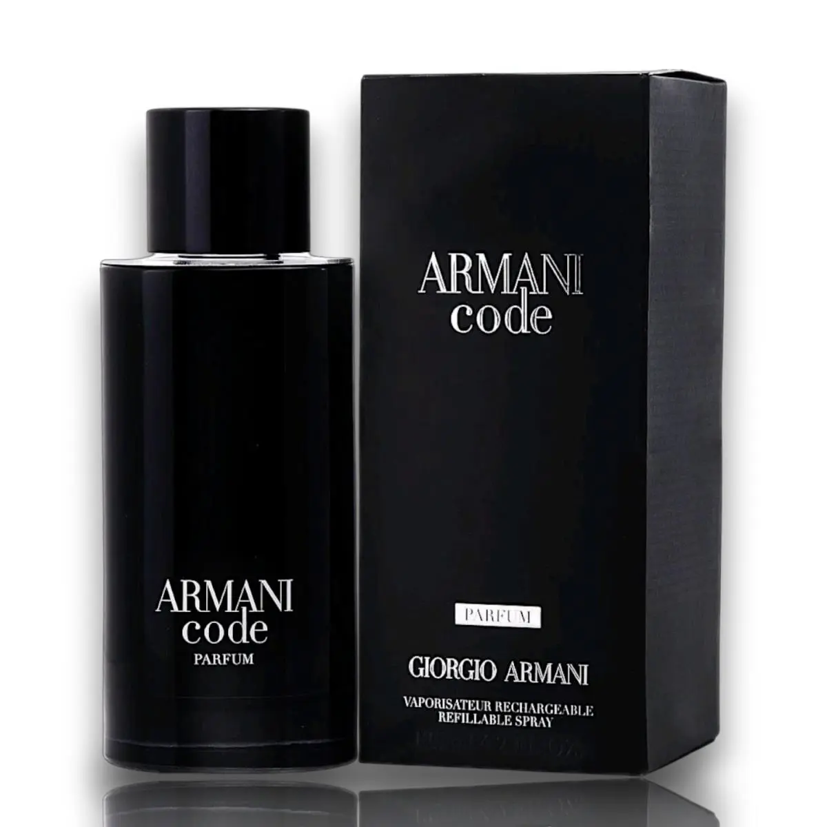 Giorgio Armani Code Parfum 4.2 Oz / 125 ml Refillable Spray For Men