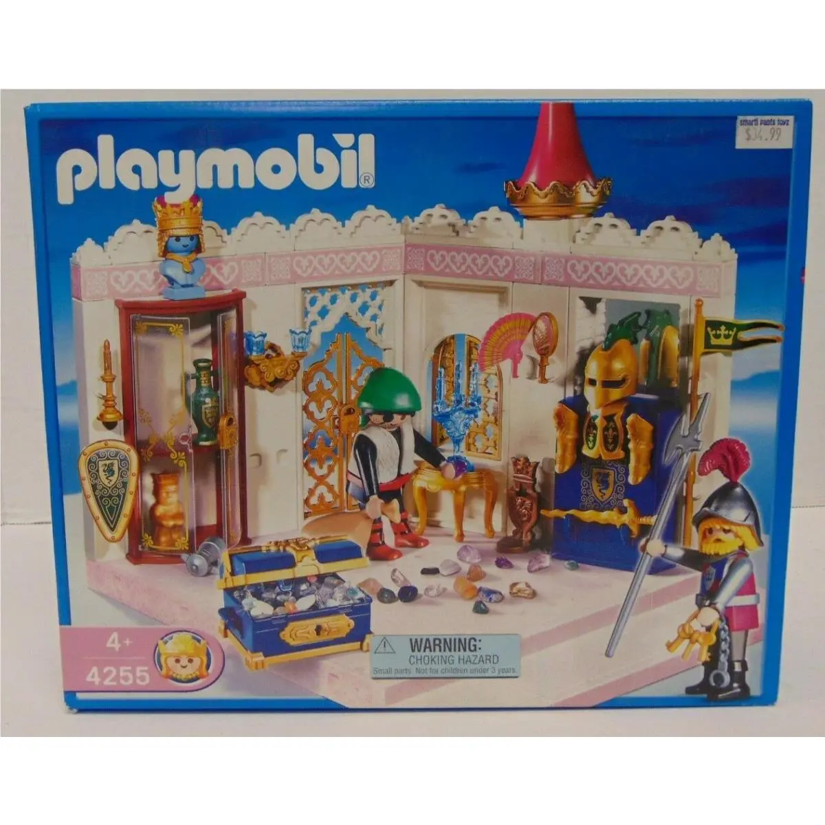 Playmobil 4255 Royal Treasury with Guard Thief Gems Treasures Magic Castle