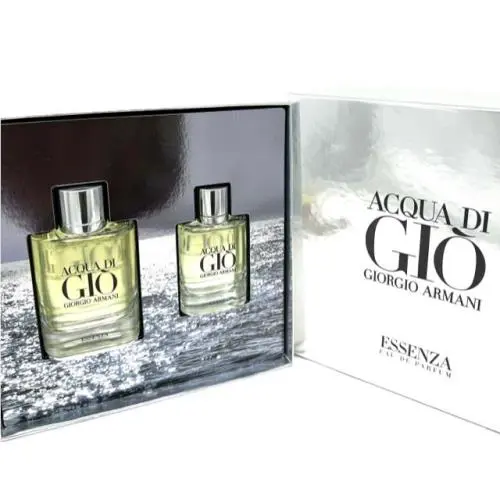 Acqua Di Gio Essenza Giorgio Armani Men 2pc Set 75ml/2.5oz + 40ml/1.35oz Parfum