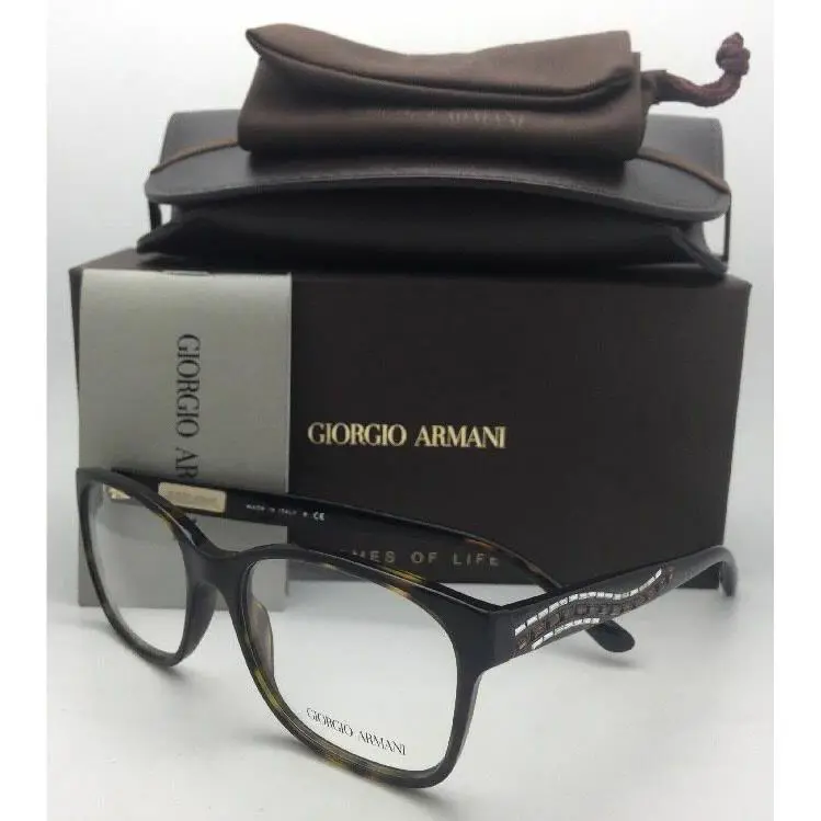 Giorgio Armani Eyeglasses AR 7013-B 5026 53-17 140 Tortoise Havana Frames