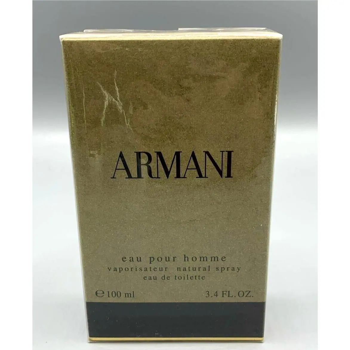 Armani Eau Pour Homme Giorgio Armani Eau De Toilette Cologne 3.4oz 100ml Box