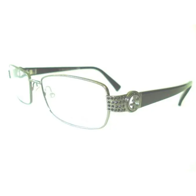 Giorgio Armani GA 549 Black Gunmetal Cvl Women Eyeglasses Frame