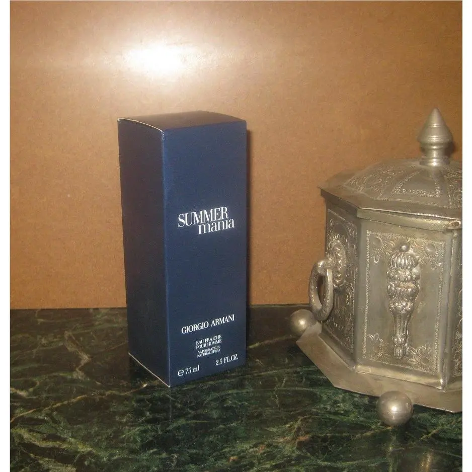 1ST Version 2007 Giorgio Armani Summer Mania Eau Fraiche Pour Homme 75 ml 2.5 oz