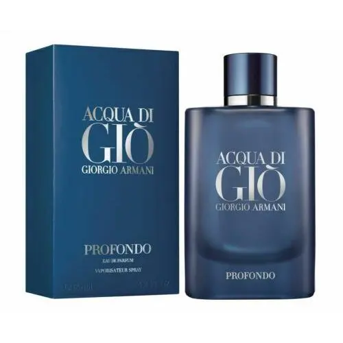 Giorgio Armani Acqua DI Gio Profondo Edp 4.2 oz For Man Rare
