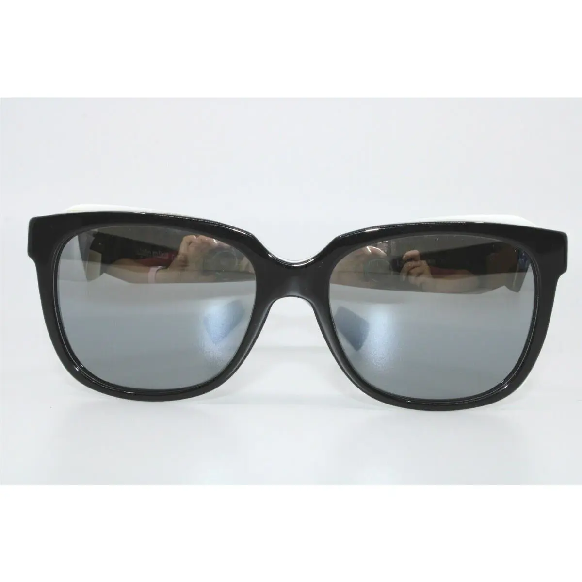 Armani Exchange A05027 F10188 Black and Cream Sunglasses 56